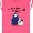 thumbnail image 4 of Inktastic Happy Birthday, Nana Cute Penguins Boys or Girls Baby Bodysuit, 4 of 5