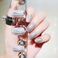 thumbnail image 3 of Faux Ongles Patch Laser Gradient Variable Manucure Photothérapie Faux Ongles, 3 of 6