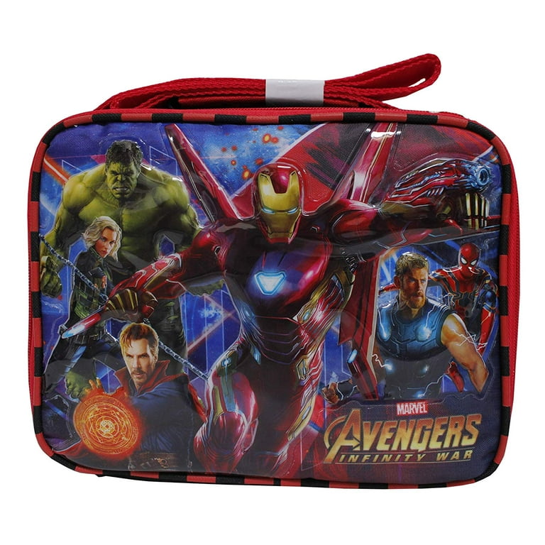 Lunch Bag - Marvel Avengers - Infinity War Red/Black New 121518