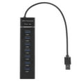 thumbnail image 3 of Concentrador USB, concentrador USB 3.0 de 7 puertos, concentrador estadounidense de alta velocidad, concentrador USB de alto rendimiento, 3 of 11