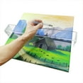thumbnail image 7 of Artist Leaning Bridge Clear Acrylic Wrist Rest Transparent Art Drawing Tool for Steady Hand Painting, Drawing, 7 of 7