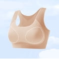 thumbnail image 2 of OGLCCG Girls Seamless Athletic Bras Teen No Show Training Soft Tagless Bra with Removable Padding Breathable Workout Bras 8-15 Years, 2 of 4