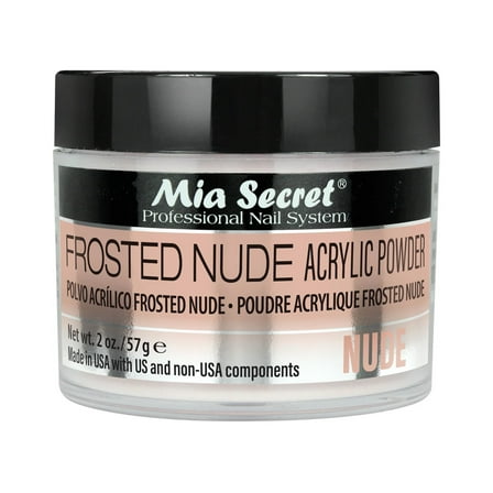 Mia Secret Acrylic Powder Frosted Nude 2 oz (PL430F-NU)