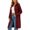 (Type 12)Wine, variant on Patlollav Women Coats Plus Size Winter Warm Loose Plush Zip Hooded Jacket Coat