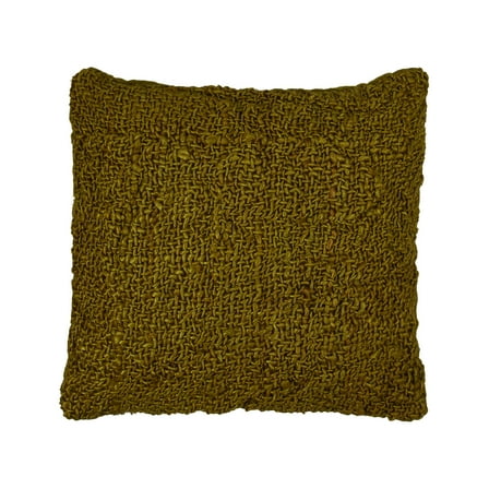 Bloomingville Woven Cotton and Jute Pillow