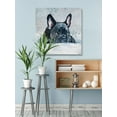 thumbnail image 5 of Parvez Taj Afraid Bulldog Canvas Wall Art, 5 of 9