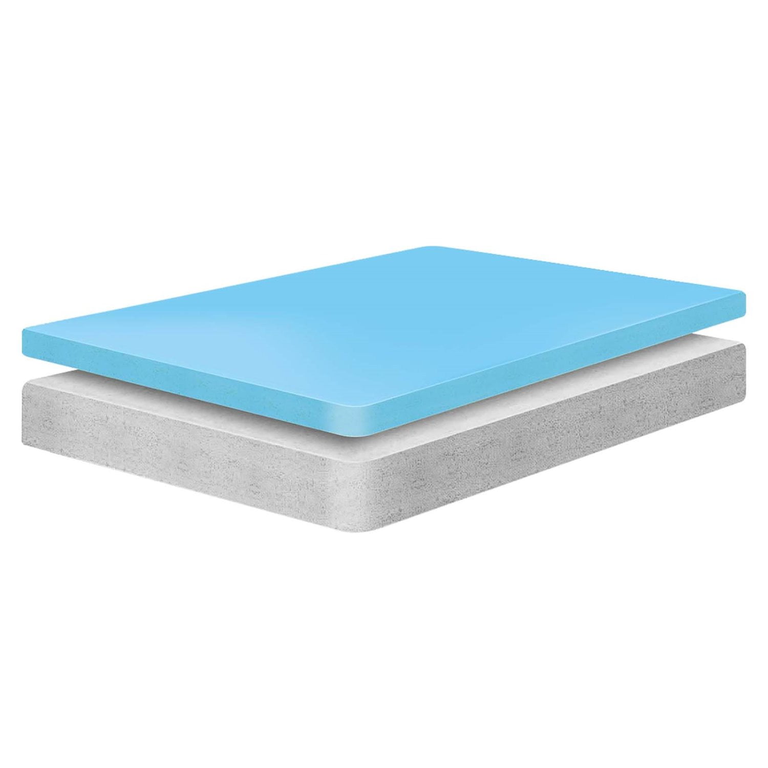 10inch Mattress, Memory Foam, King Size, White, Fabric, Bedroom, Modern Contemporary HB35138