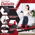 thumbnail image 3 of Pilates Reformer Machine Foldable for Home & Gym - Professional-Grade Equipment with Spring/Rubber Dual Resistance System, 400 lbs Weight Capacity, Space-Saving Storage Design, 3 of 7