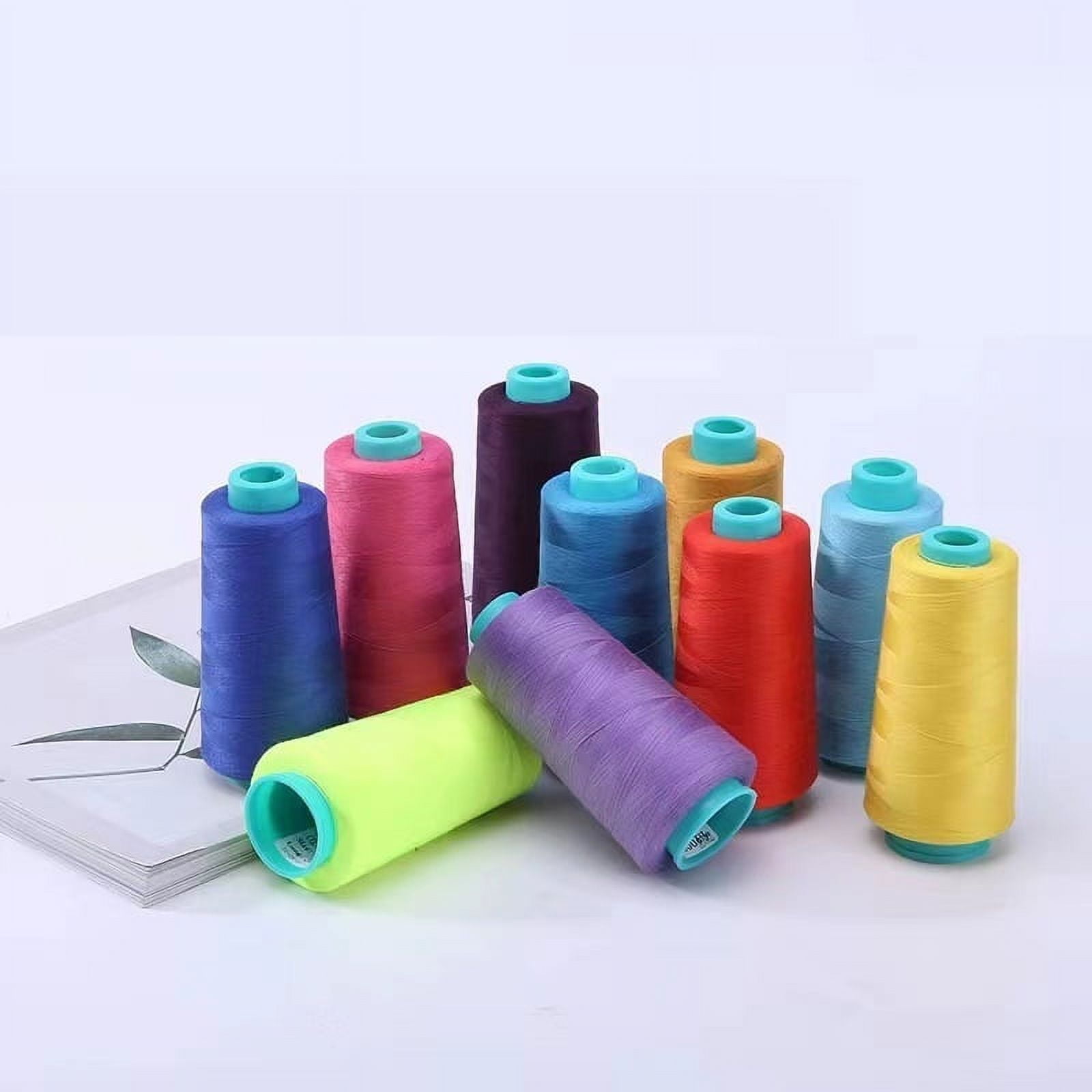 Polyester Sewing Threads 20 Spools x100m Polyester Thread for Sewing, Handy  Polyester Sewing Threads for Sewing Machine All-Purpose Light color