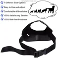 thumbnail image 5 of Soft Dog Muzzle Anti Barking Anti-Biting Stop Chewing Dog Muzzle Adjustable Strap Nylon Dog Mouth Cover Pet Accessories for Dogs (Red,Size 5 (mouth 19cm)), 5 of 7