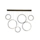 thumbnail image 3 of Lámpara Candil Colgante LED Bubbles Luxica Lighting Dorado, 3 of 5