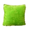 thumbnail image 1 of HEVIRGO 43x43cm Soft Plush Solid Color Throw Pillow Case Cushion Cover Home Sofa Decor, 1 of 10