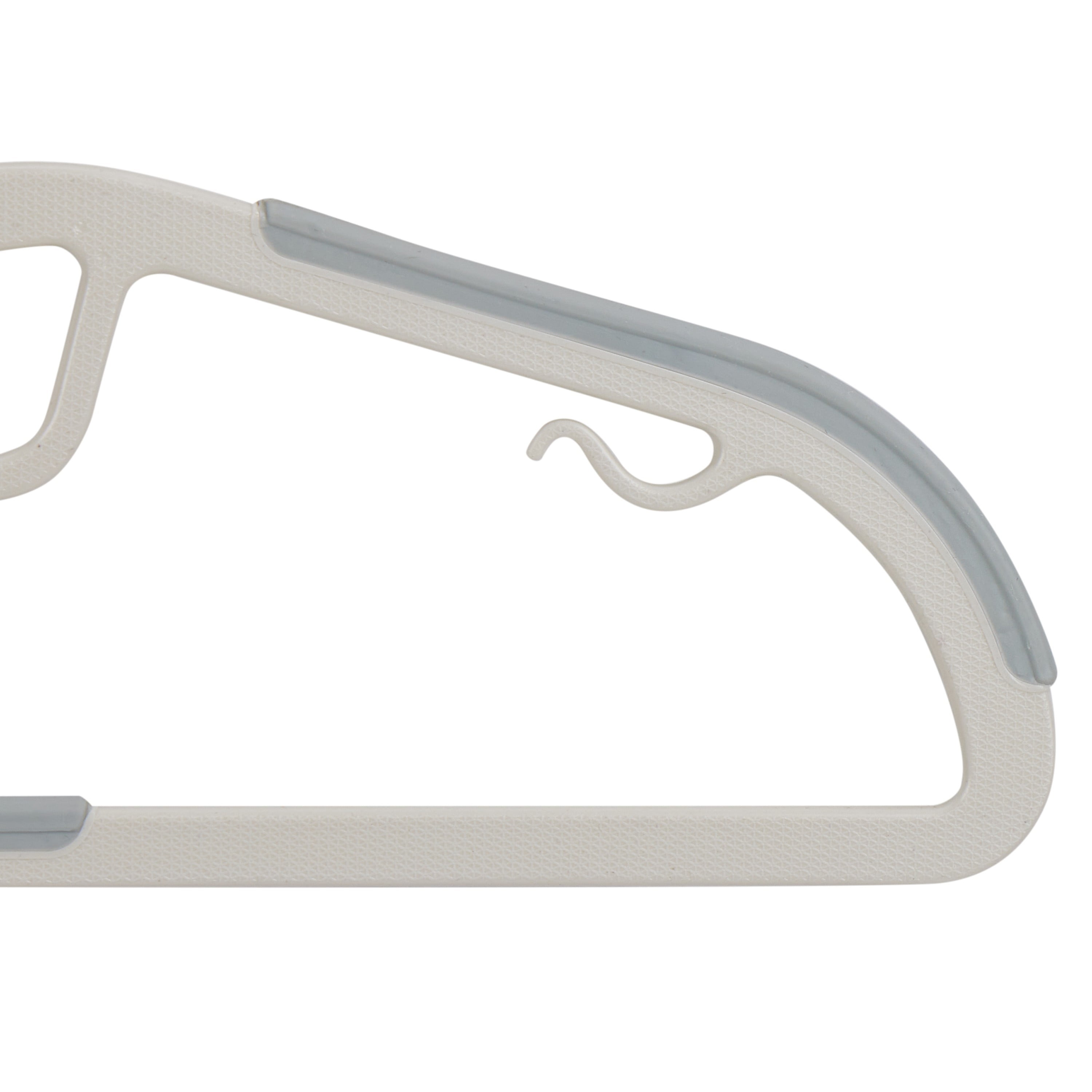 Simplify 16 Pack Collar Saver Hangers in White
