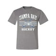 thumbnail image 2 of Wild Bobby City of Tampa Bay Hockey Fantasy Fan Sports Men's T-Shirt, Heather Grey, Small, 2 of 5