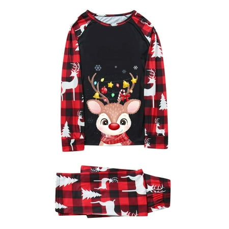 

family christmas pajamas Christmas Family Pajamas Matching Sets Xmas Matching Pjs for Adults Kids Holiday Home Xmas Family Sleepwear Set