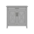 thumbnail image 2 of Bush Furniture Key West - Cupboard - 2 doors - engineered wood - cape cod gray, 2 of 12