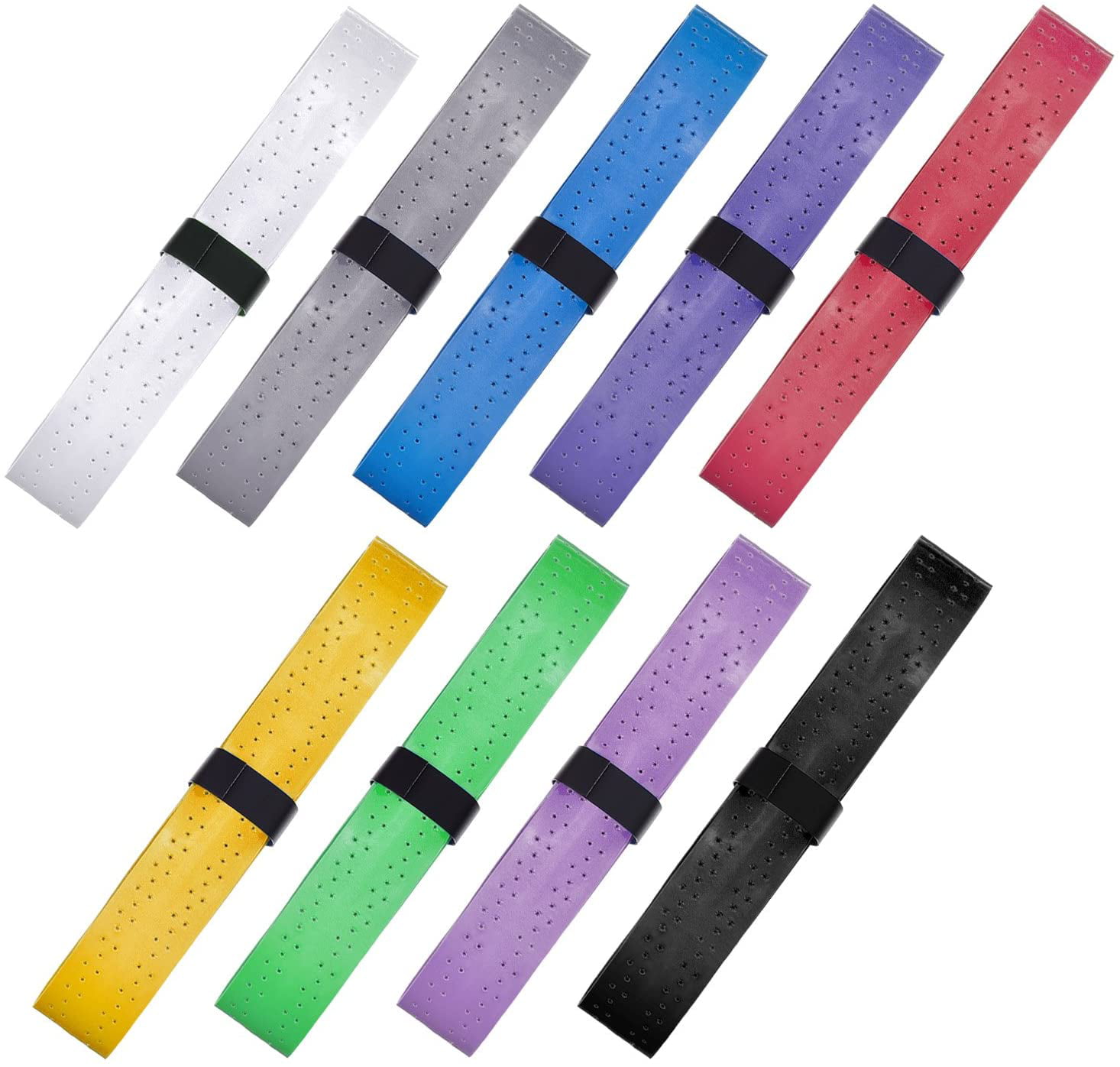 Multicolor & Tennis Badminton Racket Overgrips For Anti-Slip And Absorbent Grip 