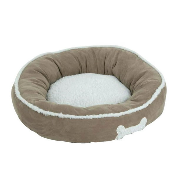 Petmate Sheepskin Pet Bed for Dogs, Assorted Colors, 7 H x 22 in. W x