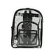 thumbnail image 1 of Mochila transparente de PVC resistente, mochila transparente, mochila impermeable para la escuela, el trabajo, viajes, universidad., 1 of 14