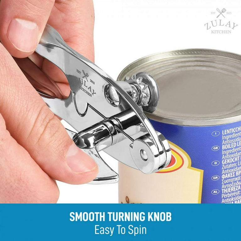 Zulay Kitchen Smooth Edge Can Opener