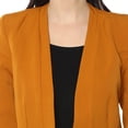 thumbnail image 6 of Pannkh Women's Solid Notched Blazer, 6 of 8