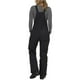 thumbnail image 4 of Wosthever Pantalones de esquí para mujer, peto, monos de Color negro, gruesos, para mantener el calor, pantalones de Snowboard para mujer, Deportes de nieve negro METRO, 4 of 6