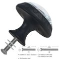 thumbnail image 3 of 4 Pcs Whale Knobs for Kitchen Cabinet Cupboard Dresser Bookcase Drawer Pulls Handles Round Home Decor, 3 of 8