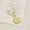 1496-02 Green Apple, variant on Jingdezhen Fresh Apple Necklace for Women, Niche Vacation Style, Beachy Charm, Clavicle Chain, Sweater Chain, Sweet Accessory