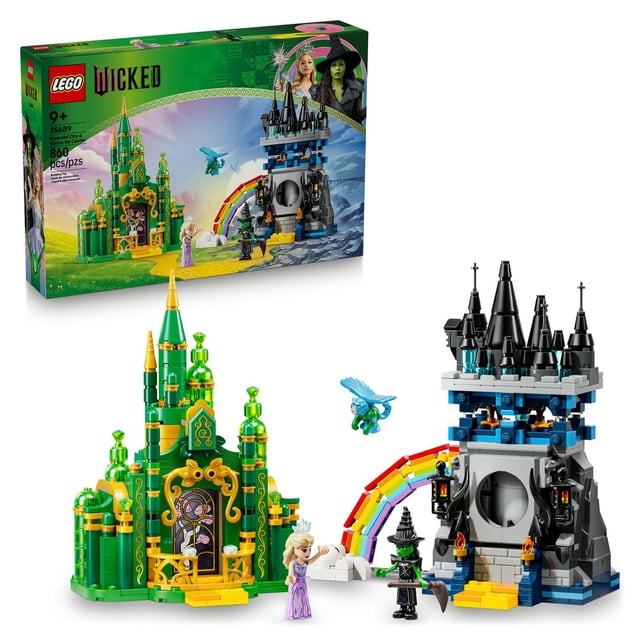 Set Wicked Emerald City y Castillo de Kiamo Ko 75689