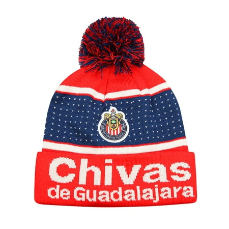 Chivas De Guadalajara Official Licensed Adult Winter Soccer Beanie style 2