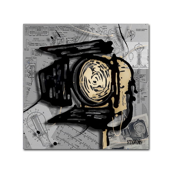 Trademark Fine Art "Movie Light" Canvas Art by Roderick Stevens