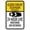Warning Sign 1, variant on Closed Circuit TV 24h Monitoring Sign - Aluminum - 8x12 Inch - Home, Business, Office, Outdoor - Security Surveillance Indicator