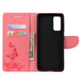 thumbnail image 2 of Samsung Galaxy S20 FE 5G Case with Hand Strap, Dteck Embossed Butterfly PU Leather Magnetic Flip Folio Wallet Case Built-in Card Holder Kick Stand Cover For Samsung Galaxy S20 FE 6.5 inch, Pink, 2 of 6