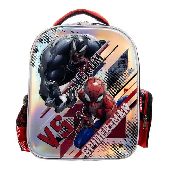 Mochila Kinder Infantil Marvel Spider-Man (3D Metálico) 14L