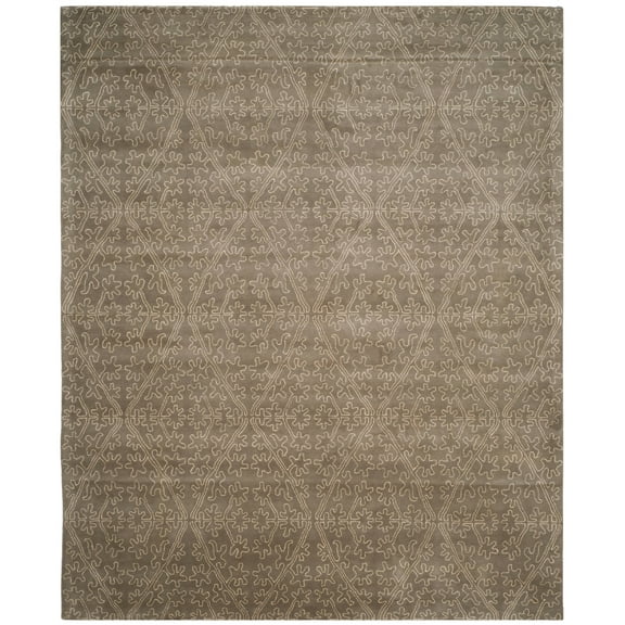 SAFAVIEH Martha Stewart Strolling Garden Geometric Area Rug, Multi, 7'9" x 9'9"