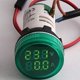 thumbnail image 1 of Digital Ammeter Voltmeter Voltage Current Meter Ac 50-500V 0-100A Led Round, 1 of 4