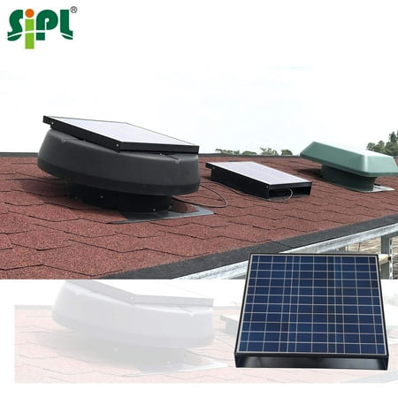 

Solar Battery Powered Green Energy 0 Cost 14 Roof Extractor Vent Poultry Farm Ventilation Eco Fans Attic Gable Air Exhaust Fan