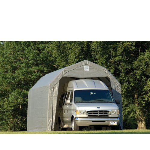 ShelterLogic 12 X 24 X 9 Ft Barn Canopy Carport Walmart