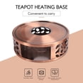 thumbnail image 2 of Durable Stainless Steel Tea Warmer, Heating Base, Teapot, Warm Tea Stove, Candle Teapot, Tea Set, 2 of 8