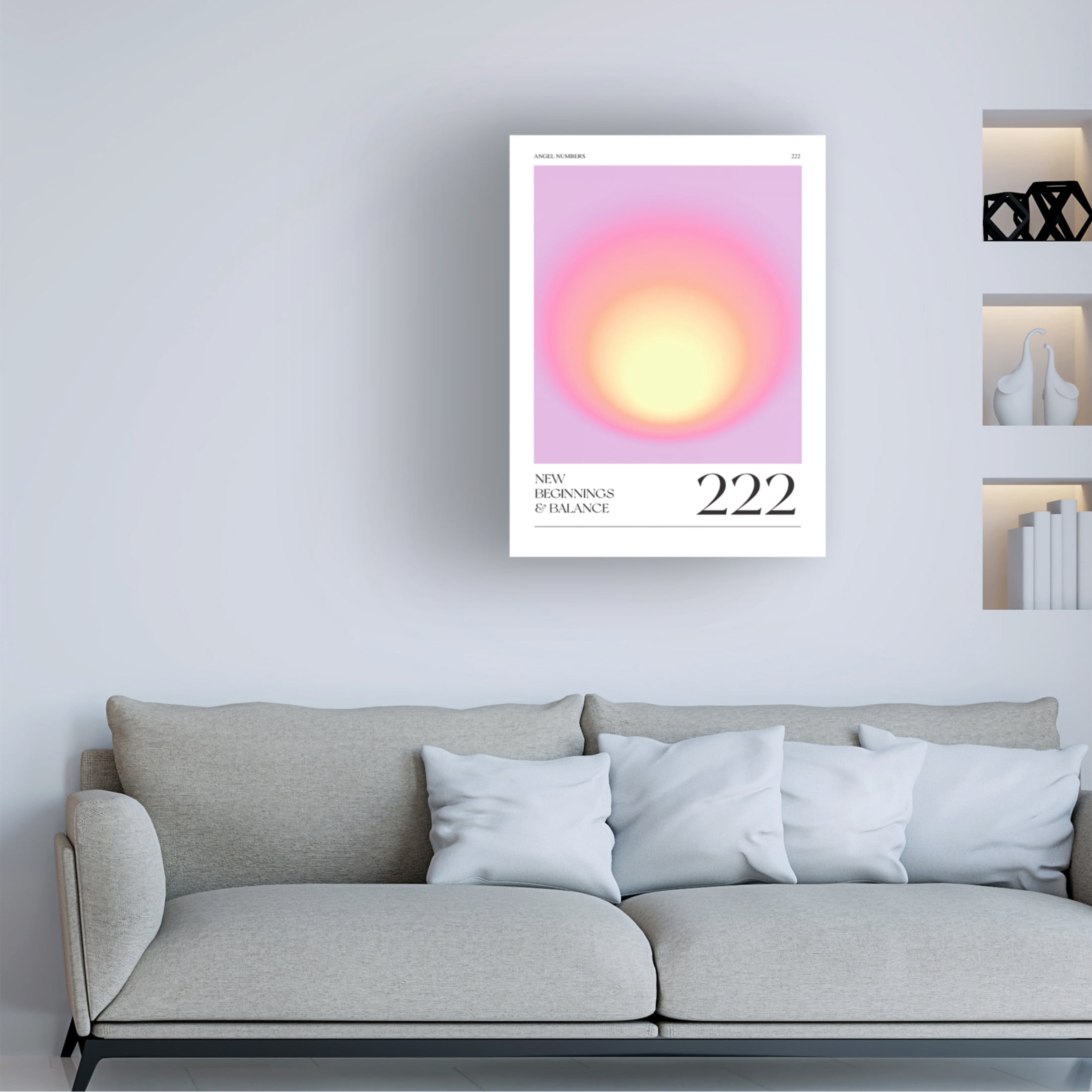 Trademark Fine Art Valeria Castillo Angel 222 Canvas Wall Art