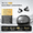Aurora Black, variant on Clip-On Open-Ear Wireless Bluetooth Earbuds, 6g Ultra Light IPX5 Waterproof Sports Headset, AI Call Noise Canceling, Up to 88H Playback & 360 ° Surround Sound
