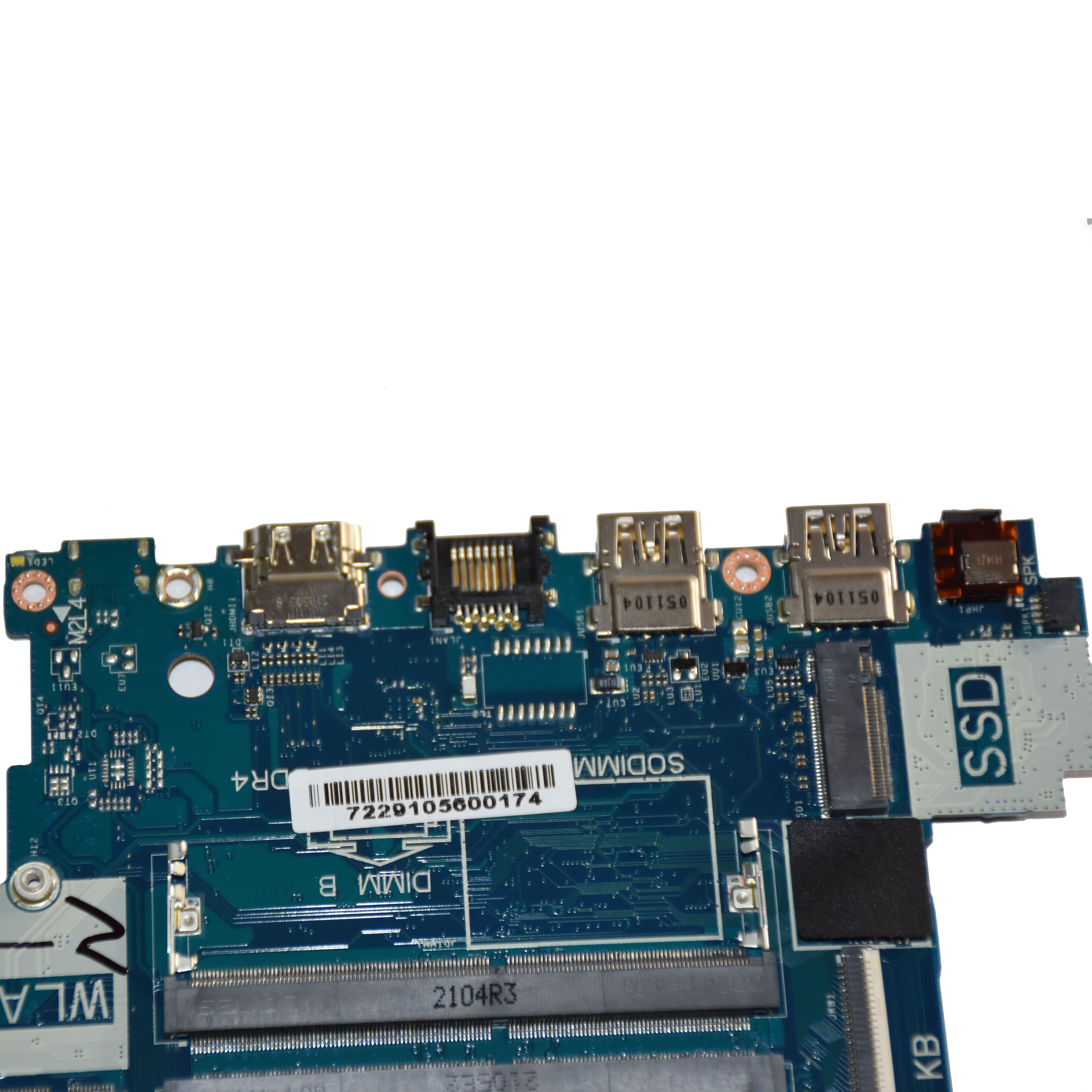 Dell Inspiron 3593 Laptop Motherboard w/ Intel Core i7‑1065G7 & DDR4 – 04C38