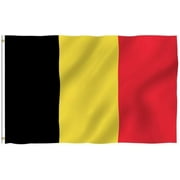 3X5 BELGIUM FLAG BELGIAN FLAGS EUROPEAN NEW EU 100D