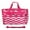 Fuchsia, variant on World Traveler 19-inch Carry-On Shoulder Duffel Bag - Fuchsia White Chevron