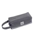 thumbnail image 5 of Estuche para lápices LANNMXG gris oscuro Bolsa de lona Organizador de bolígrafos, 5 of 5