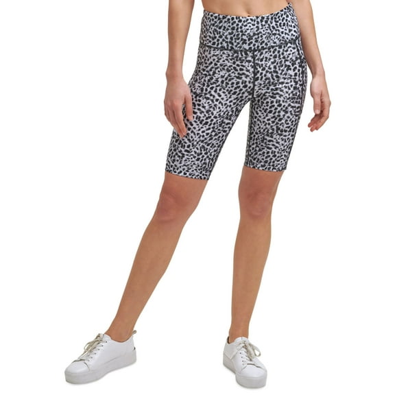Calvin Klein Womens Performance High-Waist Bike Shorts