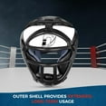 thumbnail image 3 of Defy Boxing Headgear - Ideal for Men & Women, MMA, Boxing, Headgear, UFC, Fighting, Sparring, Taekwondo, BJJ, Training, White, M, 3 of 5