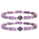thumbnail image 3 of 2 piezas de pulsera purificadora corporal de amatista, pulsera de cristal adelgazante, pulsera de amatista natural, joyería para mujer, 3 of 9