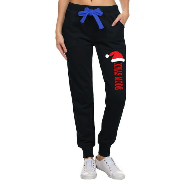 Junior S Santa Hat Xmas Mode V627 Black Jogger Sweatpants Small Walmart Com Walmart Com Junior S Santa Hat Xmas Mode V627 Black Jogger Sweatpants Small Walmart Com Walmart Com