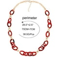 thumbnail image 4 of Collier Épais pour Femmes Collier Créatif Décoratif Collier Statement Collier de Chandail, 4 of 7